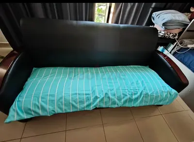 Leather sofa