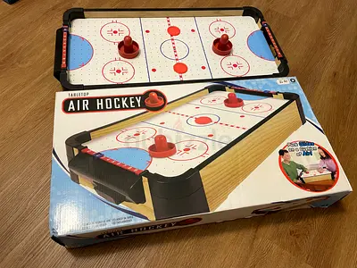 Air hockey 31x61cm Used only few times