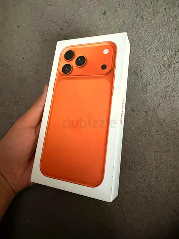Iphone 17pro max 🔒 orange