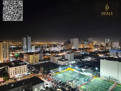 شقة فاخرة 3 غرف وصالة للبيع في برج جولفا A – الراشدية 1 عجمان