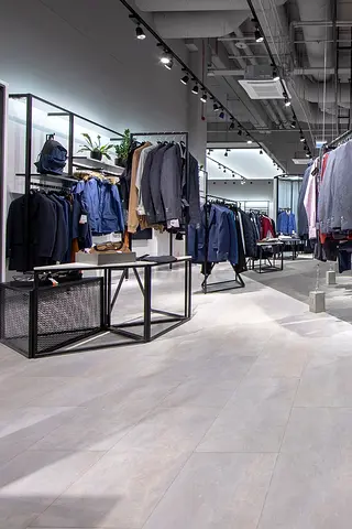 High-Durability Epoxy and Vinyl Flooring for Stores