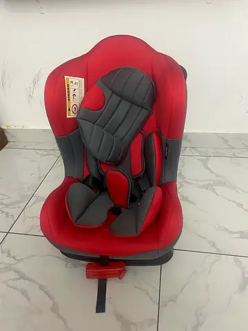 Red  Grey Infant Car Seat (Convertible) - New used just once