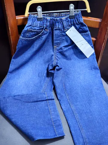 Boys soft geans pant with wide bottem