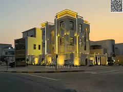 Luxury corner villa for sale in Al Zahia with a private pool, modern design, and price including reg