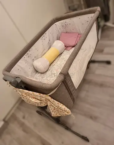 Chicco Next2Me Essential Co-sleeping Crib 0-6m, Stone Re_Lux