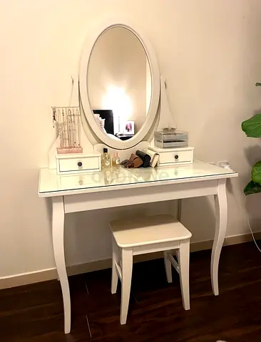 IKEA Hemnes Dressing Table  Stool