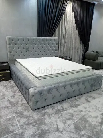 Brand New Luxurious King Size - Fully Custom Made Bedframe - UAE Sharjah Manufactured