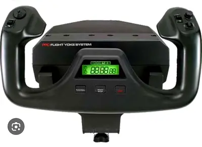 Flight simulator Yoke and throttle quadrant (PC/ Flight Controller) saitek, ch products