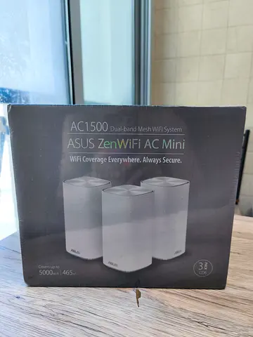 ASUS ZenWiFi AC Mini Mesh WiFi System AC1500 – 3 Pack  Brand New Sealed With Asus warranty