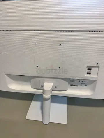 White samsung smart tb full hd Monitor (back view) - Good Working Condition