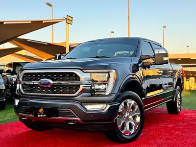 بيك أب فورد  F-150 2022 Platinum بحالة الوكالة التامة وسعر عرض ممتاز.