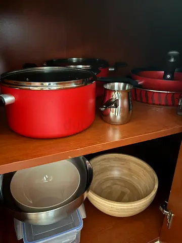 Kitchen  premium glass ware- including cups, pots, mugs, plates, pan, cultlery etc…