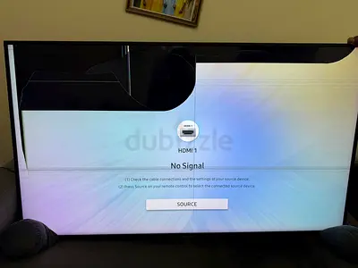Samsung 55-inch Smart TV for sale – Model UA55NU7100KXZN.