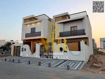 Special cash discount for a villa in Saad, including fees, on the main street, ready to move in, in one of Ajman's most prestigious areas. Freehold ow