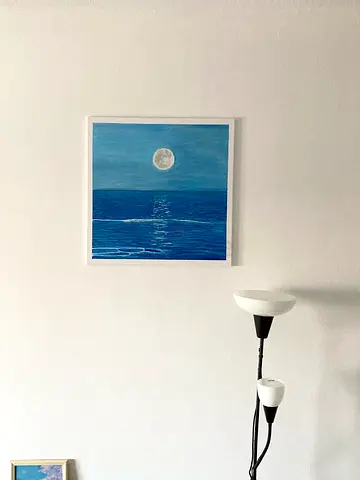New large oil painting 60x60cm