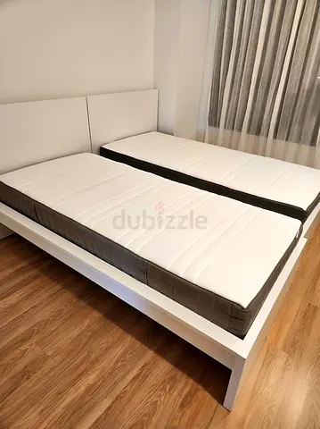 Ikea malam single day bed frame with matters