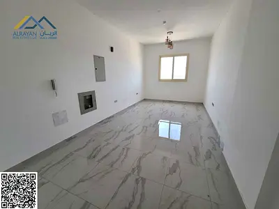 One bedroom and living room for annual rent in Ajman, Al Rawda 3, overlooking Sheikh Ammar Street B