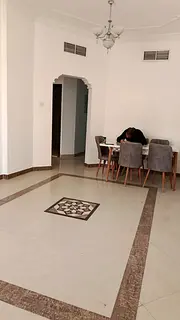 For rent Sharjah Al Khan 1BR hall apartment elegant finishing spacious modern design 2 baths central