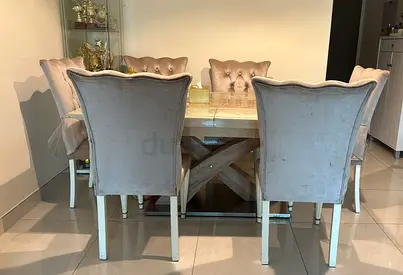 Home centre dining table with chair