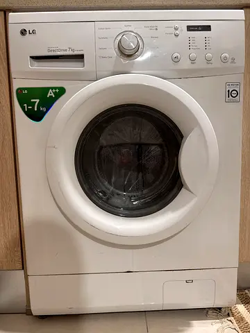 LG Front Load Washing Machine 7kg, A++ Energy, Good Working Condition