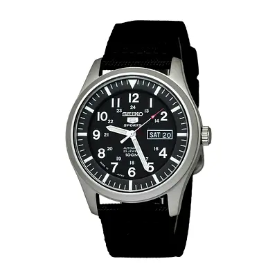 Seiko 5 Sports Automatic Black (Made in Japan)