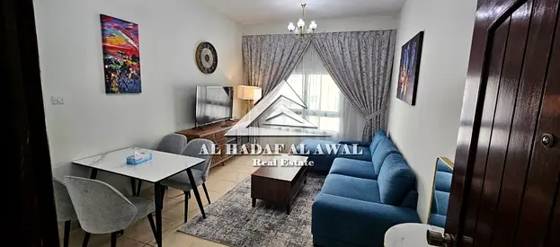 One bedroom and living room apartment for monthly rent in Al Majaz 3 area with free internet