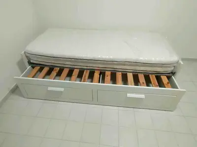 Ikea bremenes day bed with mattress 2