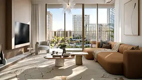 Waterfront 1BR Apartment | VALO Dubai Creek Harbour | Marina &amp; Park Views | Balcony Access