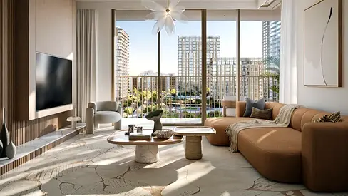 Waterfront 1BR Apartment | VALO Dubai Creek Harbour | Marina & Park Views | Balcony Access