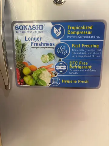 Sonashi single-door refrigerator - good working condition