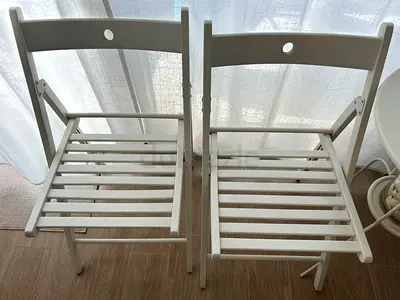 Ikea folding chairs