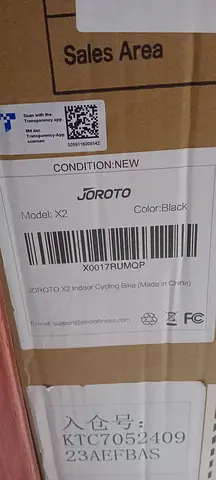 Used Stationary Exercise Bike - Joroto X2