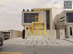 Two-story villa in Ajman's most prestigious area, freehold ownership for all nationalities. A fa