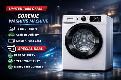 Gorenje 10 kg Front Load Washing Machine 16 Programs with WaveActive Drum - WNEI14AS