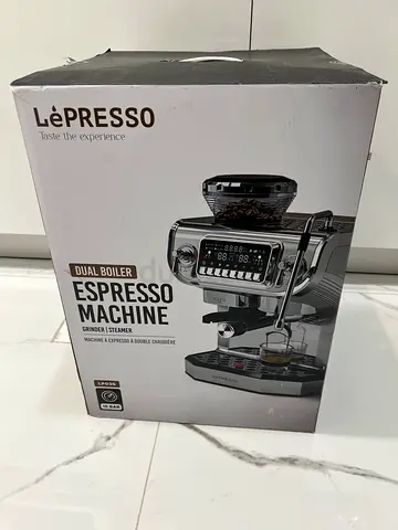 LePressso Dual Boiler Espresso Machine (Brand New in Box)