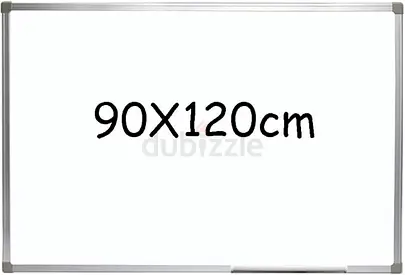 Brand New Magnet Large Whiteboard 90X120cm, Mountable Single-Sided Dry Erase Whiteboard