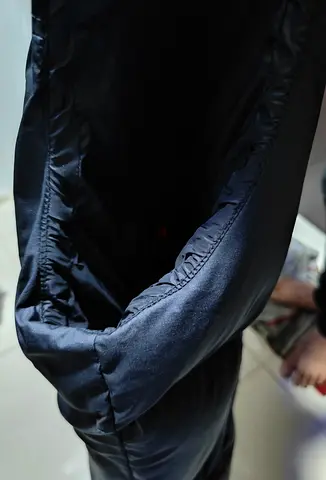 Black Hooded Jacket - Good Condition