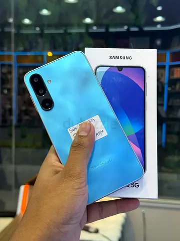 Samsung Galaxy F16 5G Series (Blue) with Box - Good Condition