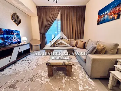 For monthly rentONE bedroom and a living room With balcony in Al Taawun area With free internet
