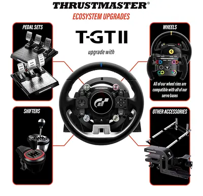 Thrustmaster T-GT II Racing Wheel (Gran Turismo) - Like New