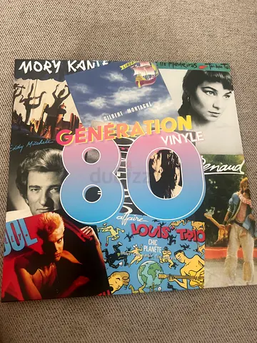 Vinyl French songs “generation 80”