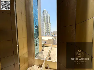 شقة بغرفة نوم واحدة للإيجار في أبراج هورايزون، مع حمامين وموقف سيارات.