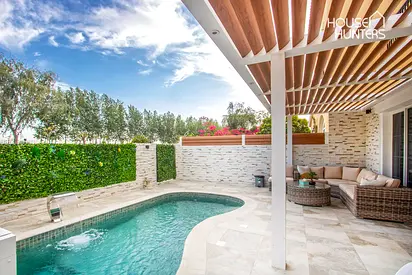Exclusive | Single Row |Swimming Pool | Green View