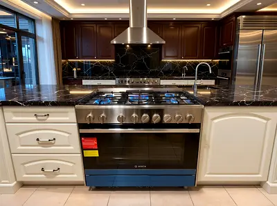 Free delivery Bosch 90cm Stainless Steel Gas Range , Excellent Condition