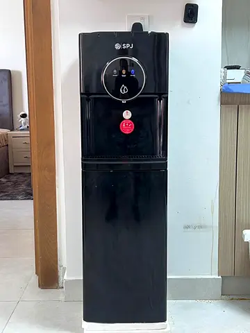 SPJ Black Standing Water Dispenser - Hot  Cold