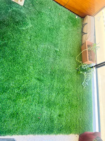 Artificial Grass Rug / Outdoor Turf Mat - Good Condition 200x 180 total 3 pieces I have