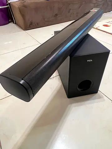TCL sound bar with sub woofer