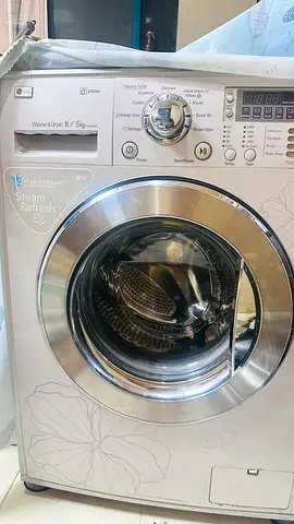 LG Front Load Washer Dryer 8/5kg - Steam Refresh, Good Condition