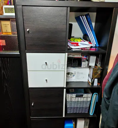 IKEA 8-cube shelving unit (tall) - 76.5x39x146.5 cm