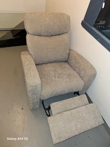 Comfy Grey Recliner Chair